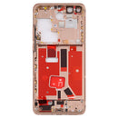 Original Middle Frame Bezel Plate with Side Keys for Huawei P40 Pro (Gold)