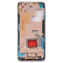 Original Middle Frame Bezel Plate with Side Keys for Huawei P40 Pro (Gold)