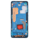 Original Middle Frame Bezel Plate with Side Keys for Huawei P40 Pro (Blue)