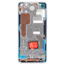Original Middle Frame Bezel Plate with Side Keys for Huawei P40 Pro (Silver)