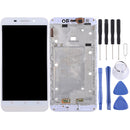 LCD Screen and Digitizer Full Assembly with Frame for Asus ZenFone Max / ZC550KL / Z010DA (White)