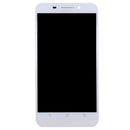 LCD Screen and Digitizer Full Assembly with Frame for Asus ZenFone Max / ZC550KL / Z010DA (White)