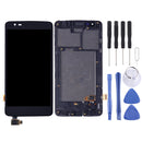 LCD Screen and Digitizer Full Assembly with Frame for LG K8 2017 Dual SIM X240 X240H X240F X240K(Black)