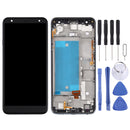 LCD Screen and Digitizer Full Assembly with Frame for LG K40 LMX420 / X4 2019 / K12 Plus,Double SIM (Black)