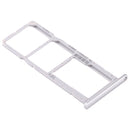 SIM Card Tray + SIM Card Tray + Micro SD Card Tray for Huawei Enjoy 10e / Honor Play 9A (Silver)