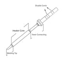 QUICKO TS100 Lead-free Electric Soldering Iron Tip, TS-B2
