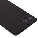 Battery Back Cover with Camera Lens Cover for Google Pixel 4(Black)