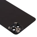 Battery Back Cover with Camera Lens Cover for Google Pixel 4(Black)