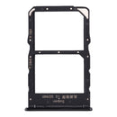 SIM Card Tray + NM Card Tray for Huawei Nova 5z / Nova 5i Pro (Black)