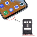 SIM Card Tray + NM Card Tray for Huawei P40 (Gold)