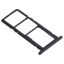 SIM Card Tray + SIM Card Tray + Micro SD Card Tray for Huawei Honor Play 3e (Black)