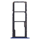 SIM Card Tray + SIM Card Tray + Micro SD Card Tray for Huawei Honor Play 3e (Blue)