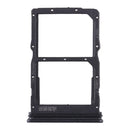 SIM Card Tray + NM Card Tray for Huawei Honor 30S / Nova 7 SE (Black)