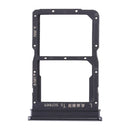 SIM Card Tray + NM Card Tray for Huawei Honor 20 Lite (Black)