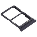SIM Card Tray + NM Card Tray for Huawei Honor 20 Lite (Black)