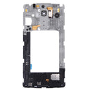 Back Plate Housing Camera Lens Panel with Speaker Ringer Buzzer for LG G Stylo / LS770 / H631 & G4 Stylus / H635(Black)