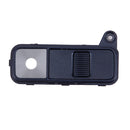 Back Camera Lens Cover + Power Button + Volume Button for LG K8(Black)