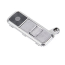 Back Camera Lens Cover + Power Button + Volume Button for LG K7(Silver)