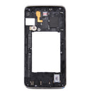 Back Plate Housing Camera Lens Panel with Speaker Ringer Buzzer & Vibrating Motor for LG K7(Black)