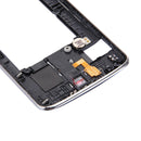 Back Plate Housing Camera Lens Panel with Speaker Ringer Buzzer & Vibrating Motor for LG K7(Black)