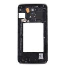 Back Plate Housing Camera Lens Panel with Speaker Ringer Buzzer & Vibrating Motor for LG K7(White)