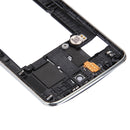 Back Plate Housing Camera Lens Panel with Speaker Ringer Buzzer & Vibrating Motor for LG K7(White)