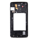 Back Plate Housing Camera Lens Panel with Speaker Ringer Buzzer & Vibrating Motor for LG K8(Black)