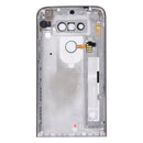 Metal Back Cover with Back Camera Lens & Fingerprint Button for LG G5(Grey)