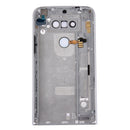 Metal Back Cover with Back Camera Lens & Fingerprint Button for LG G5(Silver)