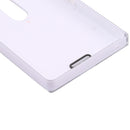 Dual SIM Battery Back Cover for Nokia Asha 502 (White)