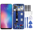 Original AMOLED Material LCD Screen and Digitizer Full Assembly with Frame for Xiaomi Mi 9 (Blue)
