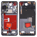 Original Middle Frame Bezel Plate with Side Keys for Huawei P40 (Black)
