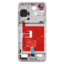 Original Middle Frame Bezel Plate with Side Keys for Huawei P40 (Silver)