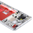 Original Middle Frame Bezel Plate with Side Keys for Huawei P40 (Silver)