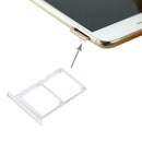 For Meizu Pro 6 / MX6 Pro SIM + SIM / Micro SD Card Tray(Silver)