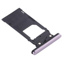 SIM Card Tray + SIM Card Tray + Micro SD Card Tray for Sony Xperia XZ2(Pink)