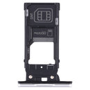 SIM Card Tray + SIM Card Tray + Micro SD Card Tray for Sony Xperia XZ2(Silver)