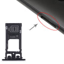 SIM Card Tray + SIM Card Tray + Micro SD Card Tray for Sony Xperia XZ2 Compact(Silver)