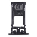 SIM Card Tray + SIM Card Tray + Micro SD Card Tray for Sony Xperia XZ2 Compact(Silver)