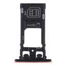 SIM Card Tray + SIM Card Tray + Micro SD Card Tray for Sony Xperia XZ2 Compact(Brown)