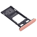 SIM Card Tray + SIM Card Tray + Micro SD Card Tray for Sony Xperia XZ2 Compact(Brown)
