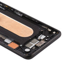Middle Frame Bezel Plate with Side Keys for Asus ROG Phone II ZS660KL(Black)