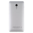 Battery Back Cover with Side Keys for Lenovo Vibe P1 P1c72 P1a42 P1c58(Silver)