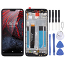 LCD Screen and Digitizer Full Assembly with Frame for Nokia X6 / 6.1 Plus TA-1099 TA-1116 TA-1103 TA-1083