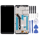 LCD Screen and Digitizer Full Assembly with Frame for Nokia 3.1 Plus TA-1118(Black)