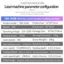 TBK958B Automatic Mini Laser Marking Screen Separater Repair Machine