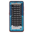 Middle Frame Bezel Plate for Nokia 7.2 / 6.2 / TA-1196 TA-1198 TA-1200 TA-1187 TA-1201 (Orange)