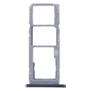 SIM Card Tray + SIM Card Tray + Micro SD Card Tray for Nokia 7.2 / 6.2 TA-1196 TA-1198 TA-1200 TA-1187 TA-1201(Silver)