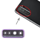 Original Camera Lens Cover for Huawei P40 Lite 5G / Nova 7 SE (Purple)