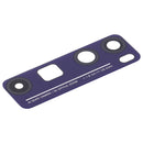 10 PCS Back Camera Lens for Huawei Nova 7 Pro 5G (Purple)